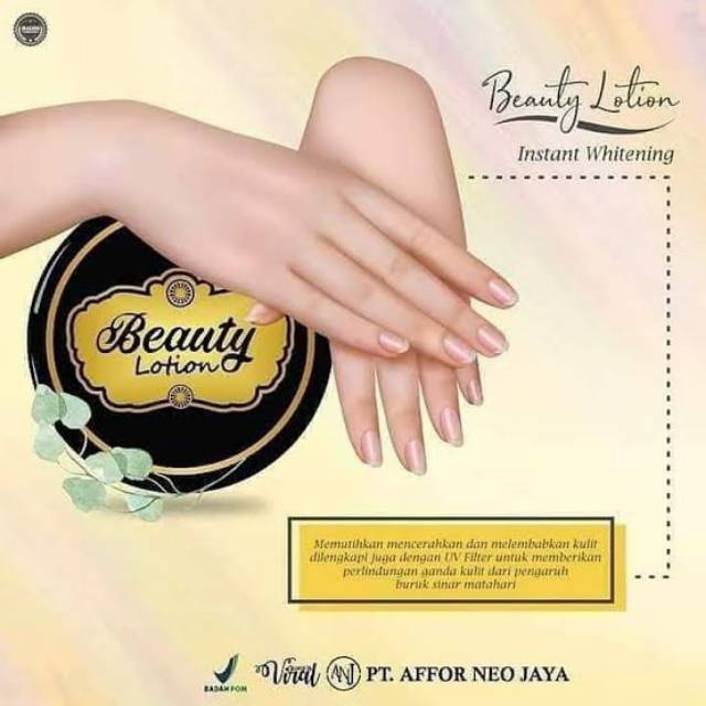 Beauty Lotion Viral share in pot 250 gram Original