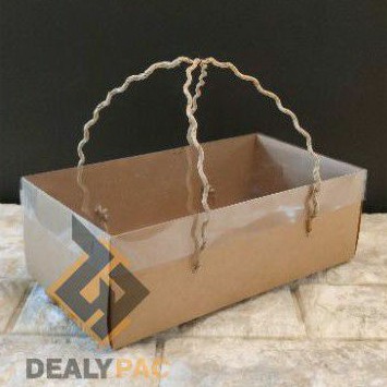 

Box Kraft Mika + tali (23x12x7,5cm) - per 10pcs