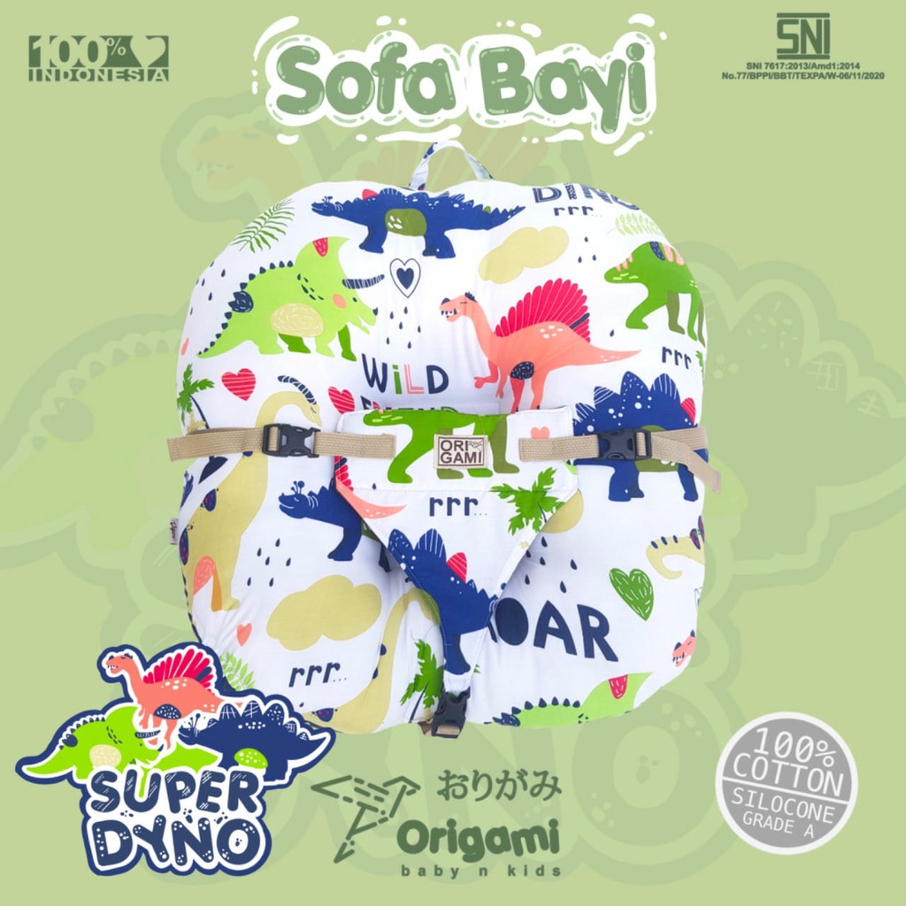 ORIGAMI Sofa Bayi  Multifungsi (Ada Gesper) - JB