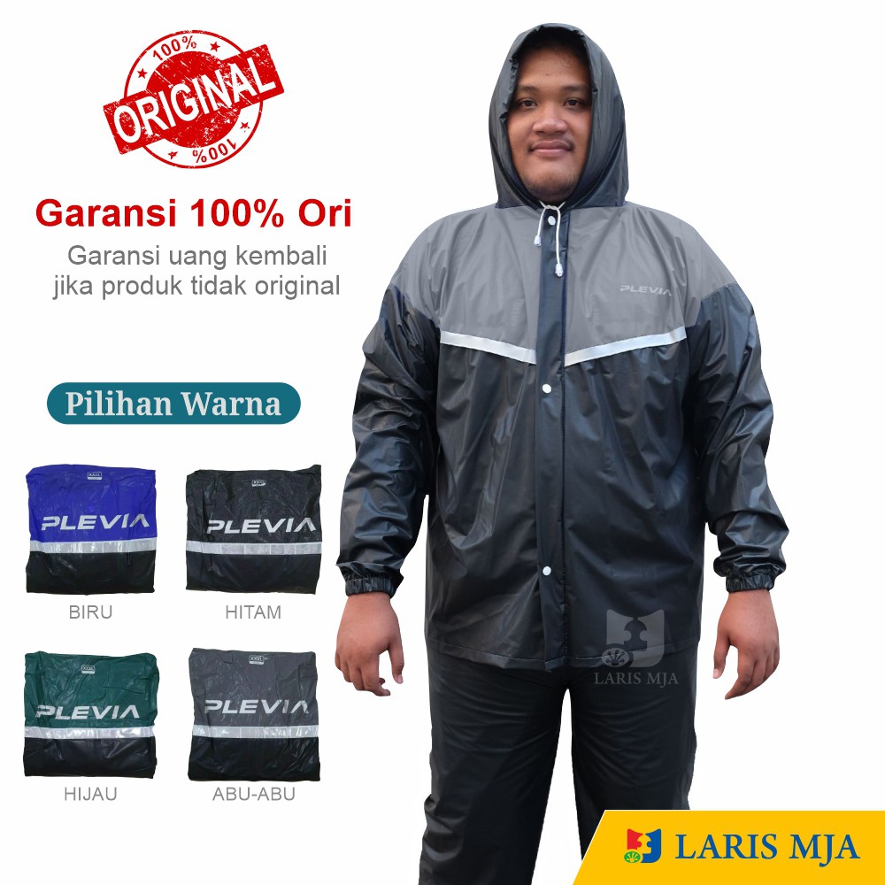 Jas Hujan Big Size Jumbo 3XL Stelan Jaket Celana Pria Dewasa Ukuran Besar XXXL