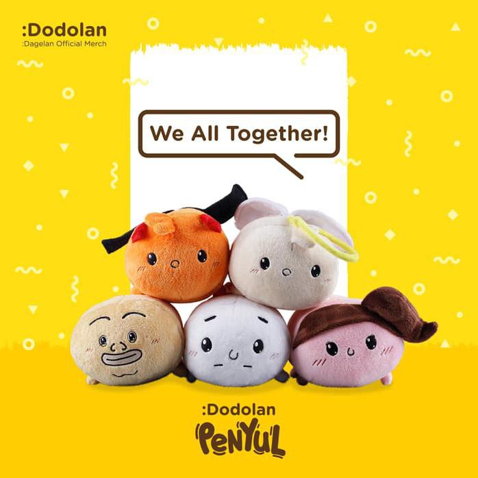 BONEKA KECIL LUCU TEMAN MAIN L DAGELAN L KARAKTER SISI BM1206 GT45