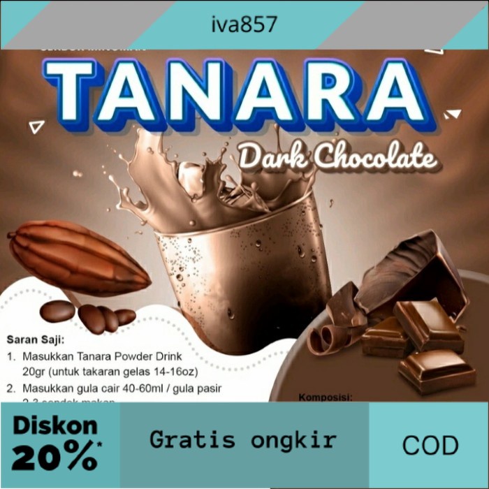 

PROMO Serbuk Dark Chocolate 1kg - Bubuk Minuman Bubble Drink - Bandar Powder GRATIS ONGKIR