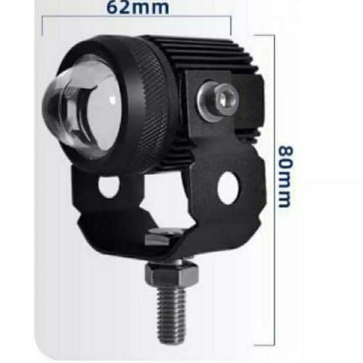 Model Baru LAMPU LED TEMBAK SOROT LASER 2 WARNA ORIGINAL LUMINOS Q2 SUPER TERANG ✔