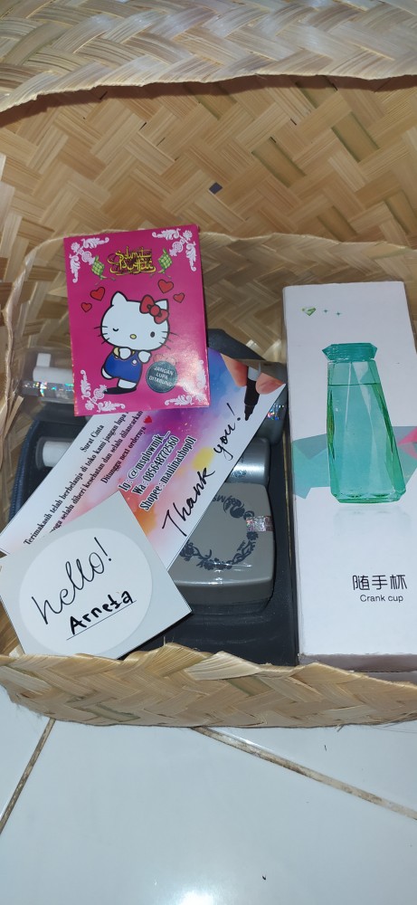 Besek Bambu Sepasang 20*20*11 Murah Distributor Jkt