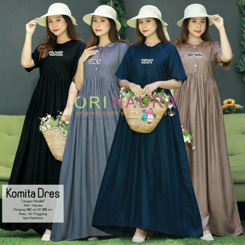 KOMITA Dress Maxi by Ori Naura