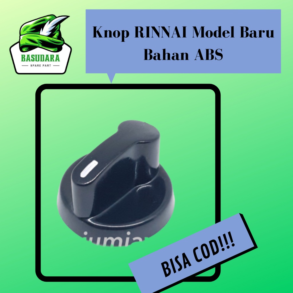 Knop/Handle Kompor Gas untuk Rinnai model Baru bahan ABS / Tombol Cetrekan Knop Kenop Kompor Gas Rin