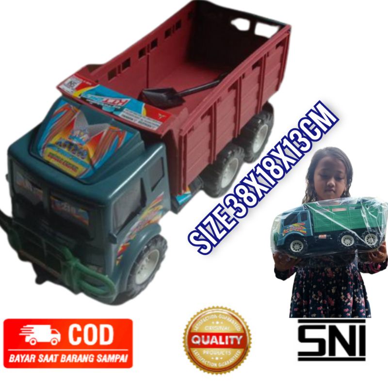 Mainan mobil truck super besar dan panjang / mainan truck ukuran besar dan panjang terbaru