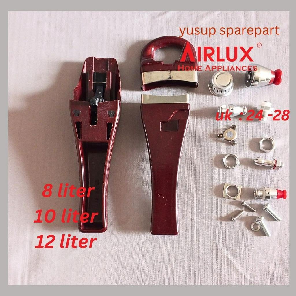 GAGANG PRESTO 1 SET + PLUIT+ PERNAK PERNIK UKURAN 24 - 28 AIRLUX