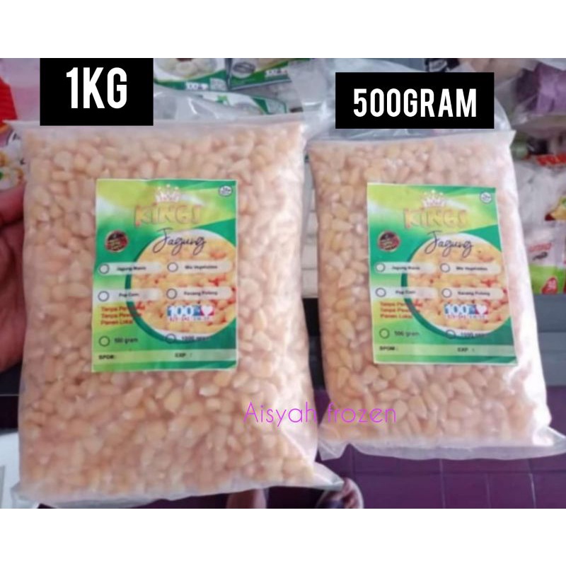 

Jagung pipil 500Gram / 1Kg Bisa di rebus atau popcorn