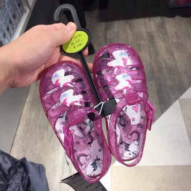PO Primark - Unicorn Jelly Shoes