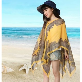 Syal Selendang Baju Pantai Wanita Musim Panas Pantai Sifon Syal Selendang Baju Pantai Wanita Musim Panas Pantai Sifon