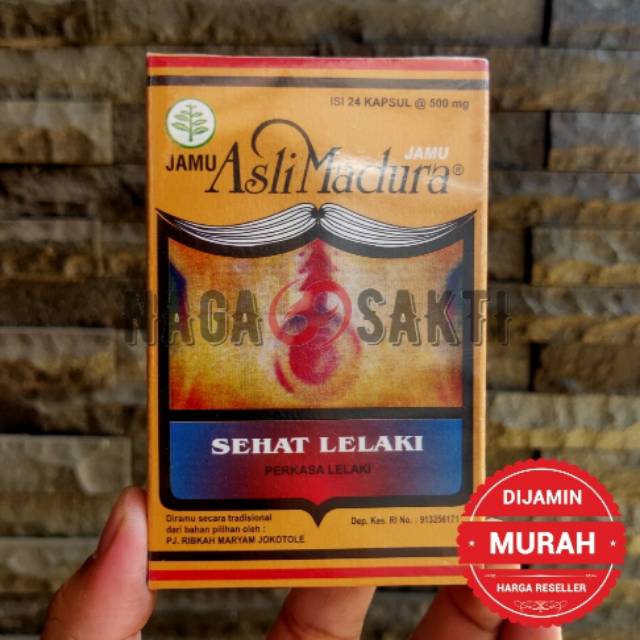 Jamu madura Jamu sehat lelaki kapsul isi 24 jamu sehat pria penambah stamina kuat tahan lama herbal