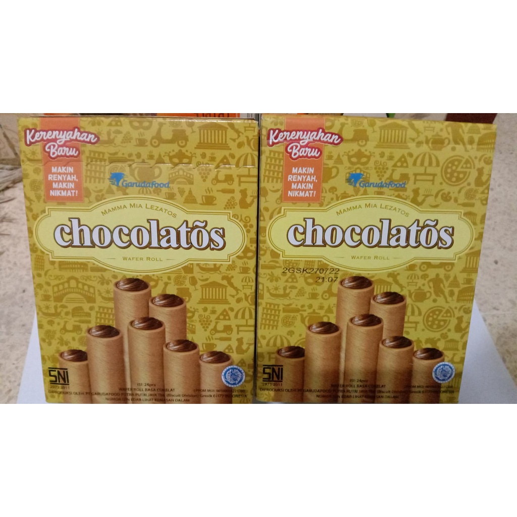 

chocolatos astor wafer roll 1 Kotak isi 24 pcs