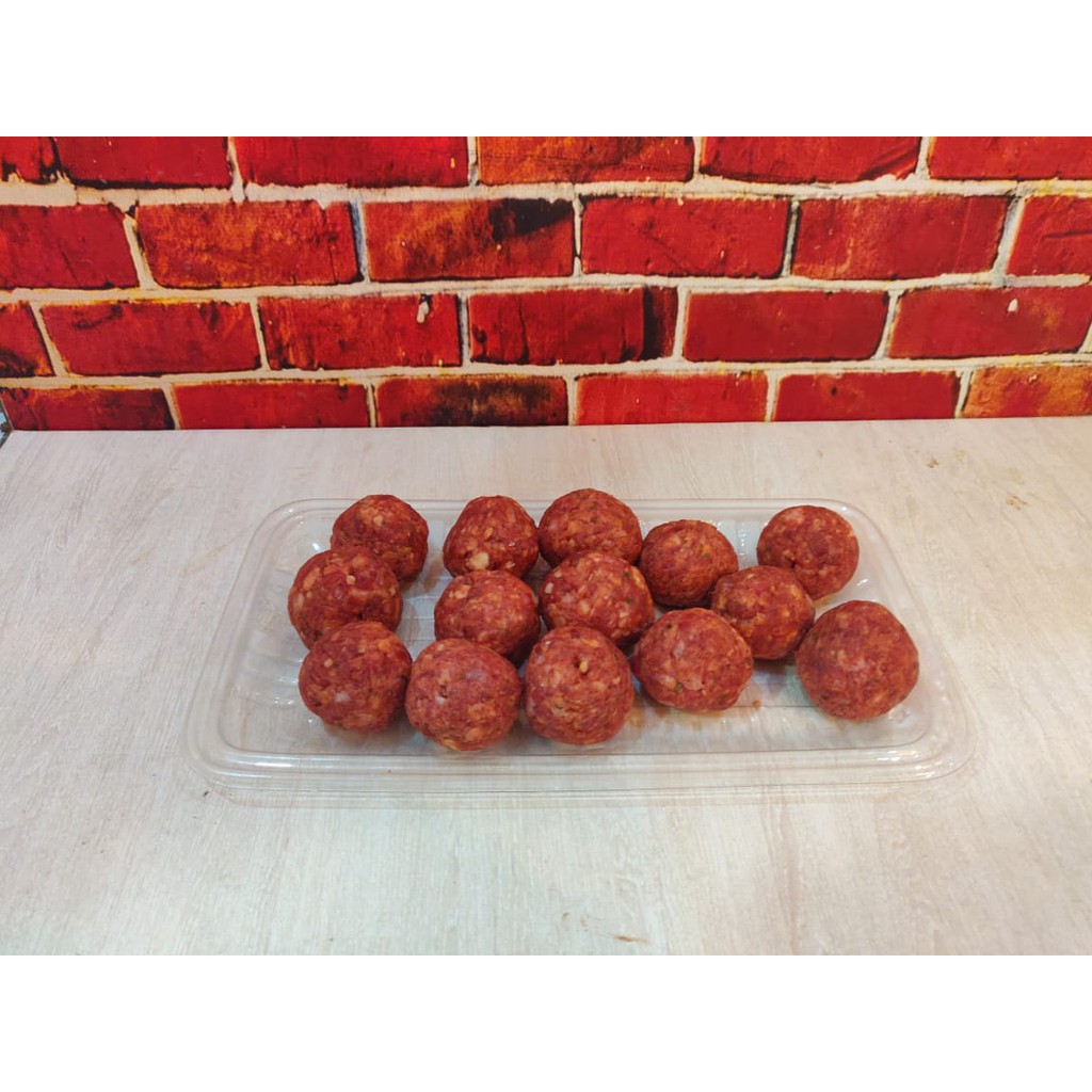 

Pure meatball / Bakso Sapi 250 gram