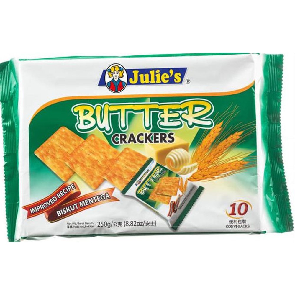 

JULIE'S BUTTER CRACKERS 250GR