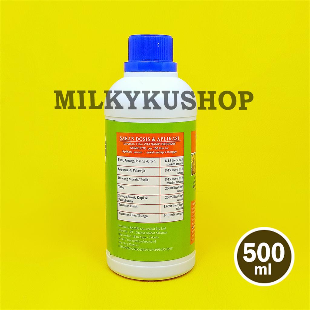 POC VITA SAMPI 500 ML BIOGROW COMPLETE PUPUK ORGANIK CAIR