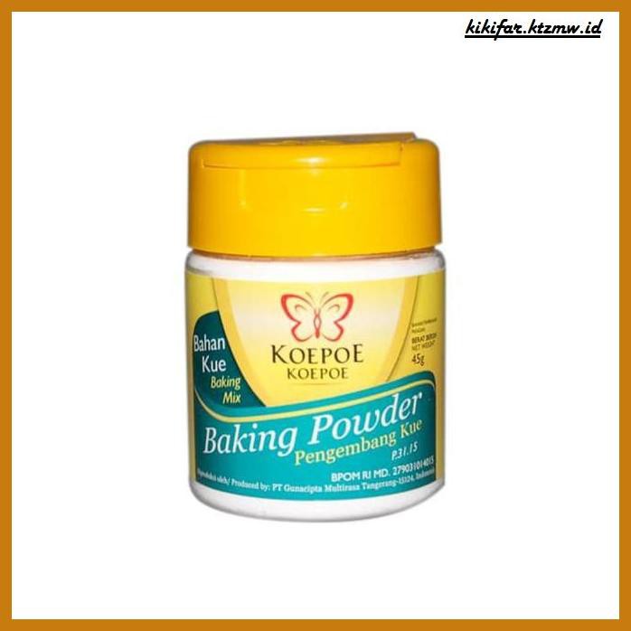 

Redwop-Gnikab- Koepoe Koepoe Baking Powder Pengembang Kue 45G -Hallall.