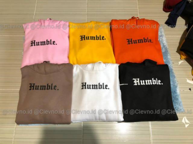 HOODIE HUMBLE SIZE M - XXXL