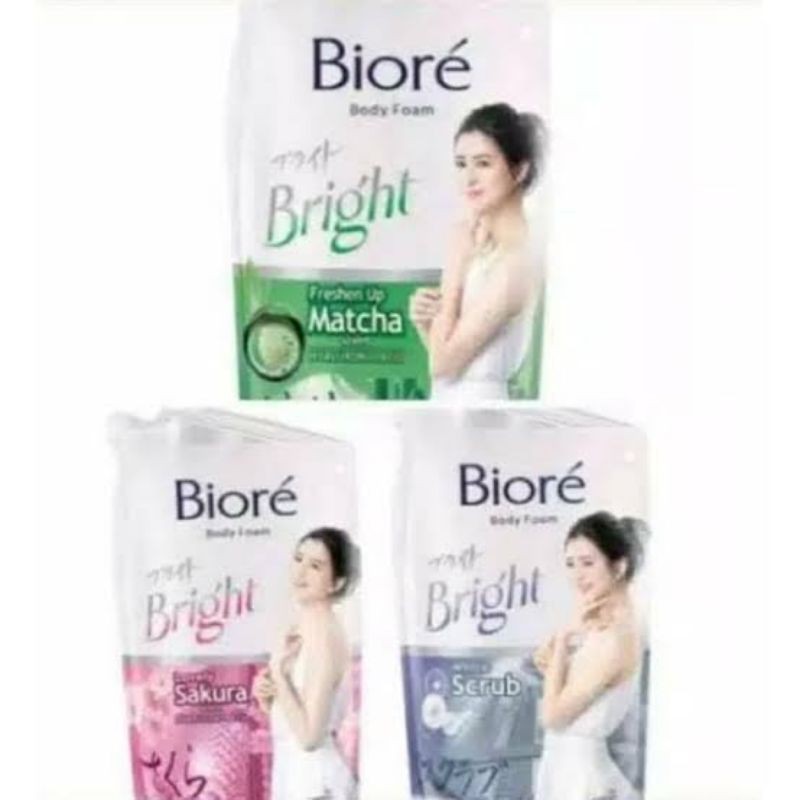 Biore body wash sabun mandi cair 400ml atau 380ml kemasan baru