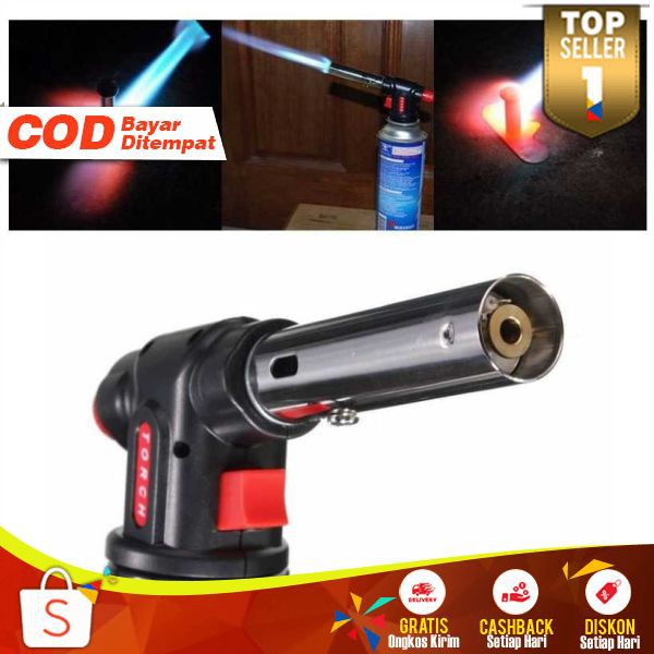 Kepala Gas Butane Multi Purpose Torch 1300 Celcius Mancis Murah Serbaguna Torch Gas Multifungsi