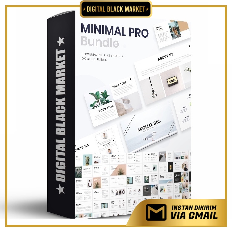 Minimal Pro Presentations Bundle - Power Point Template