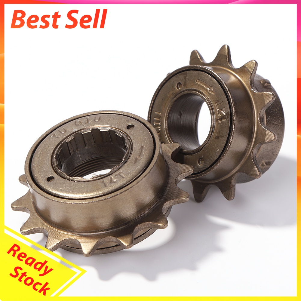 12/14/T Teeth Single Flywheel Speed Electric Bike Freewheel Sprocket Parts