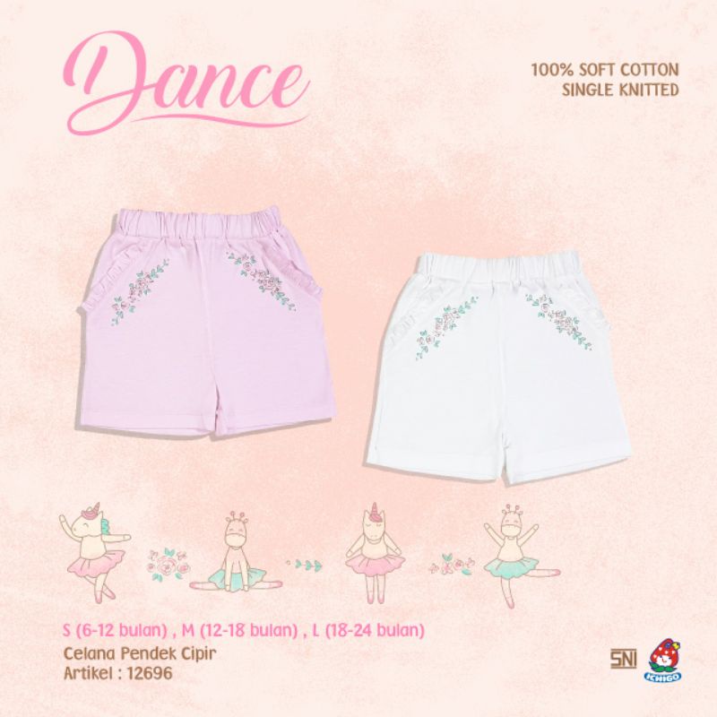 Ichigo dance setelan anak perempuan