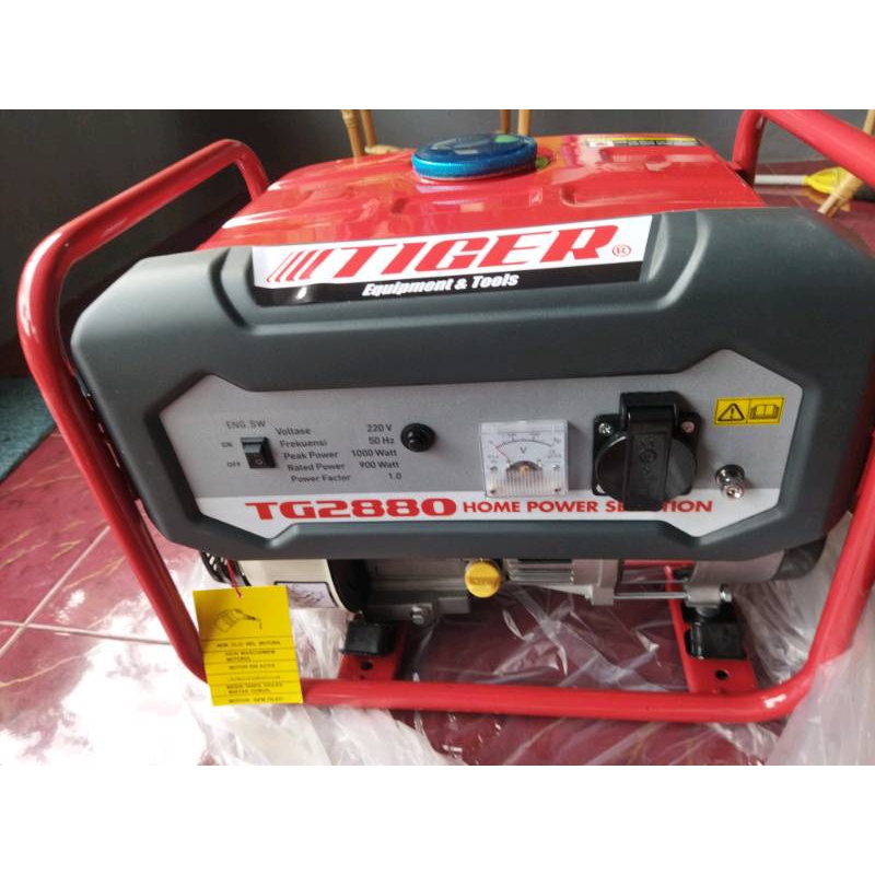 Genset Tiger TG 2880 E - 1000 Watt