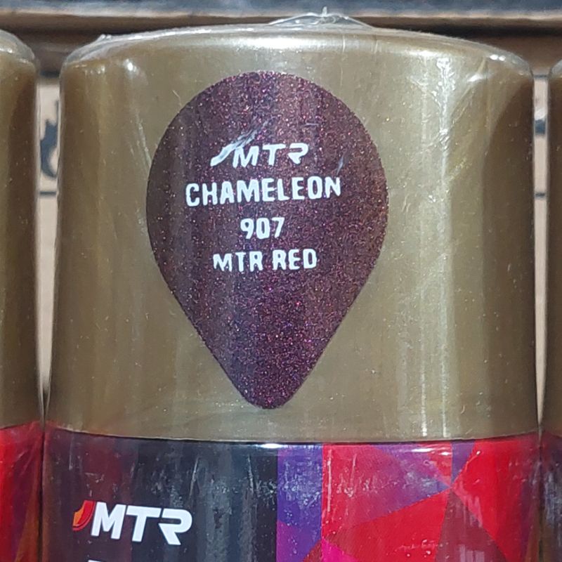 Pilok Pilok Cat Semprot MTR ARTONE Bunglon Merah 907 Chameleon Red 300cc Ukuran Besar Tahan Bensin Semprotan Bisa diputar Miring dan Lurus ( Horizontal dan Vertical)q