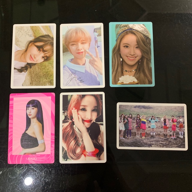 Twice Photocard TAKE ALL TCL FANCY SIGNAL WIL Jihyo Nayeon Momo Jeongyeon ChaeyounG