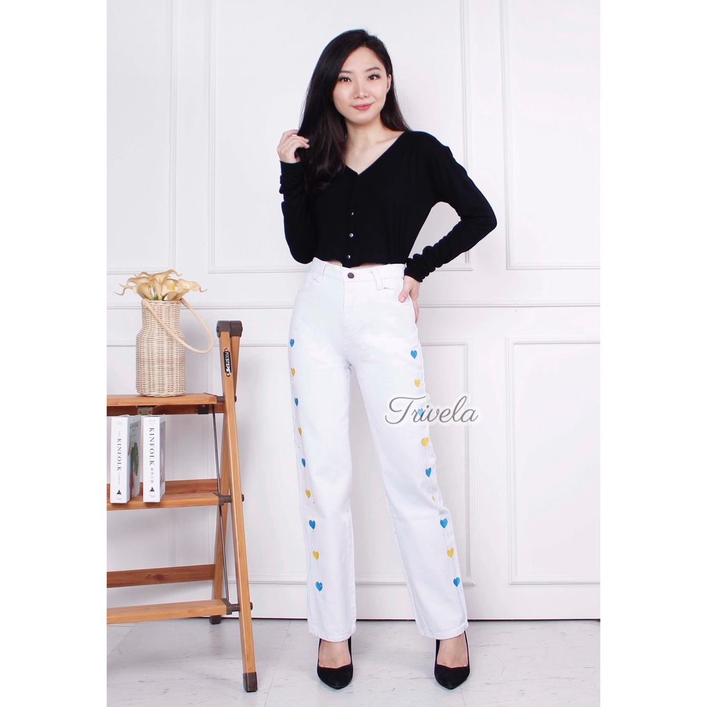TRIVELA - Boyfriend Love Sablon Warna / Love Boyfie 27-34
