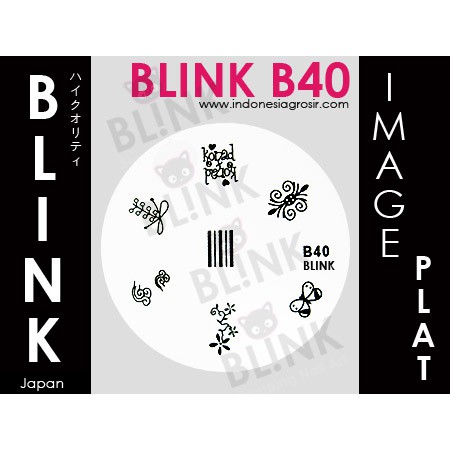 BLINK Image Plate B34- B45