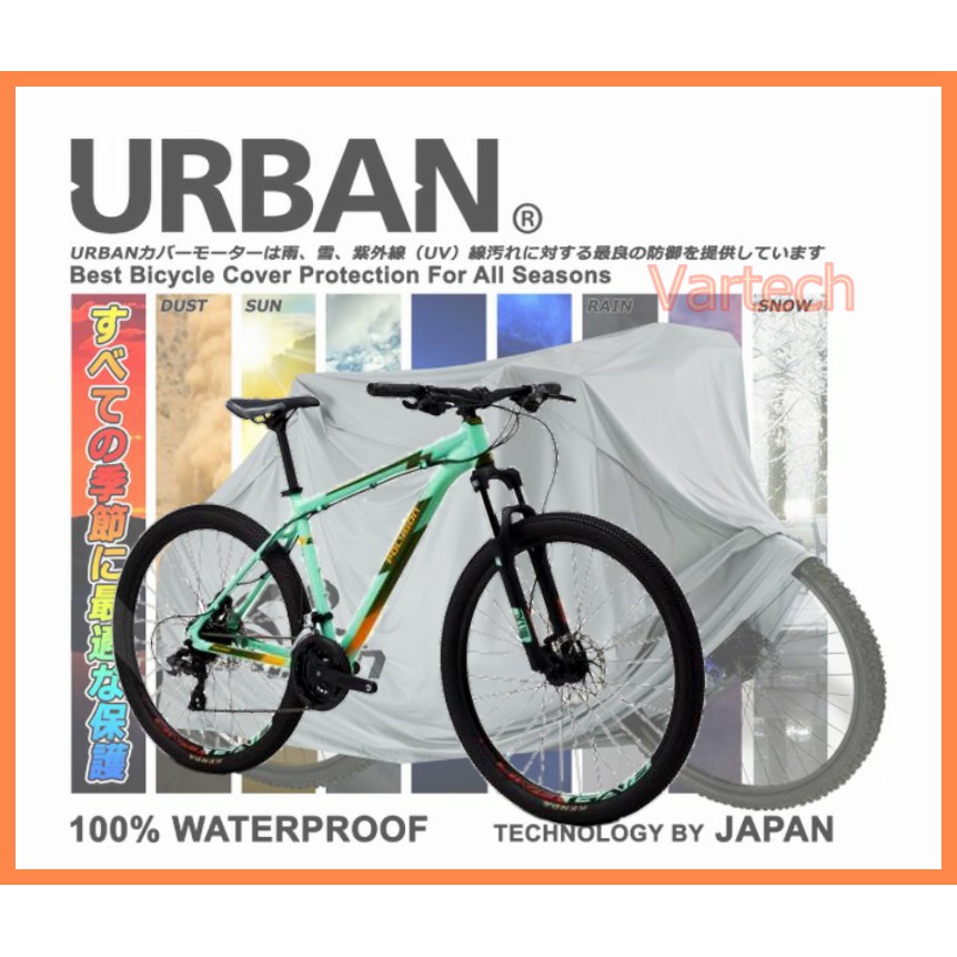 Sarung Sepeda Bicycle Cover Waterproof Urban Dewasa Polygon Wimcycle United Bike Rocky Mountain Trek