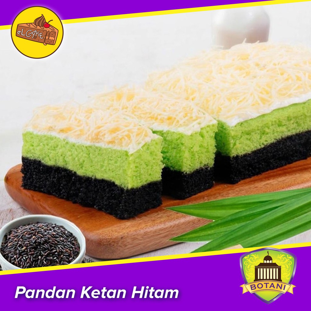 

Kue Bolu Ketan Hitam Cake Strawberry Lapis Talas Botani by Sangkuriang, BSL, Kue Balok Lembut Asli