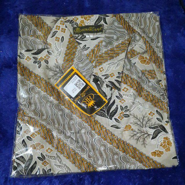 Benang Raja Kemeja Batik Pria Hem Lengan Pendek Ukuran Jumbo 2xl 3xl