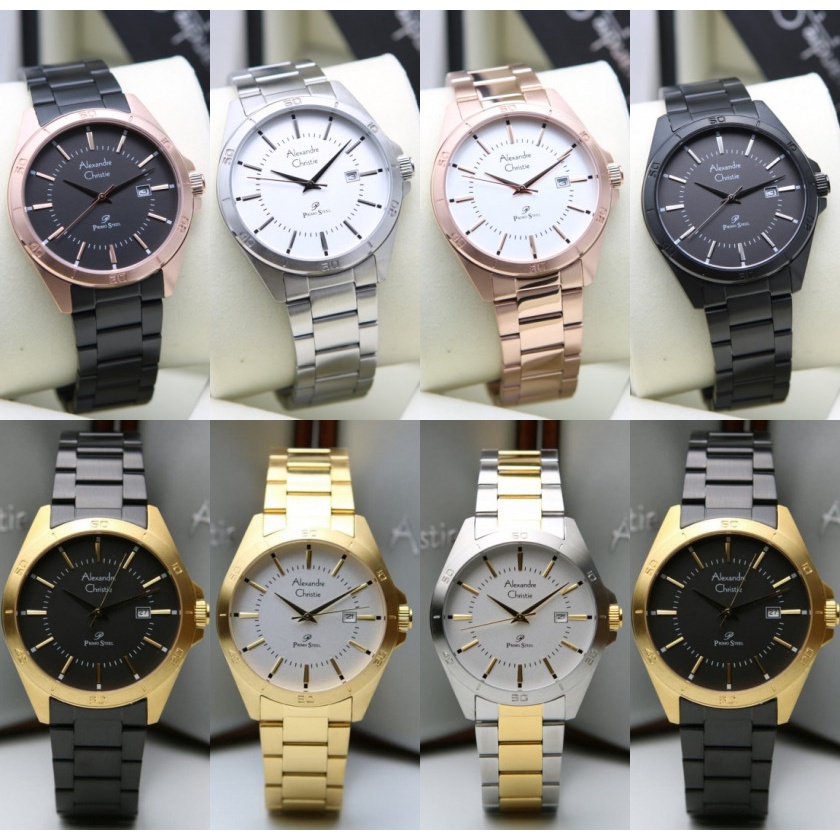 JAM TANGAN PRIA ALEXANDRE CHRISTIE AC 1011 NEW VERSION ORIGINAL GARANSI RESMI 1 TAHUN