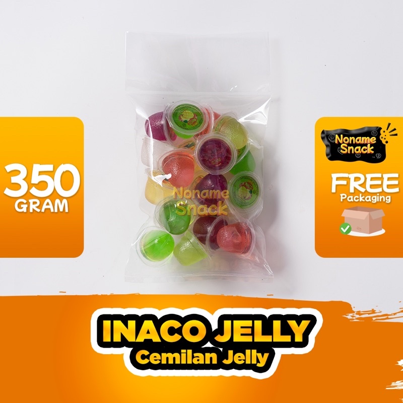 NoName Snack - Inaco Jelly Agar Makanan Anak Grosir 350Gr