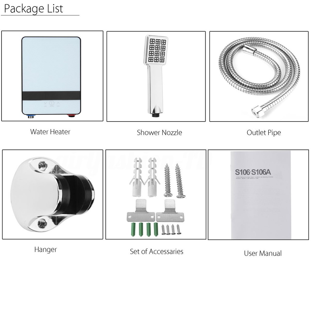 S106A Water Heater Wiring Diagram from cf.shopee.co.id