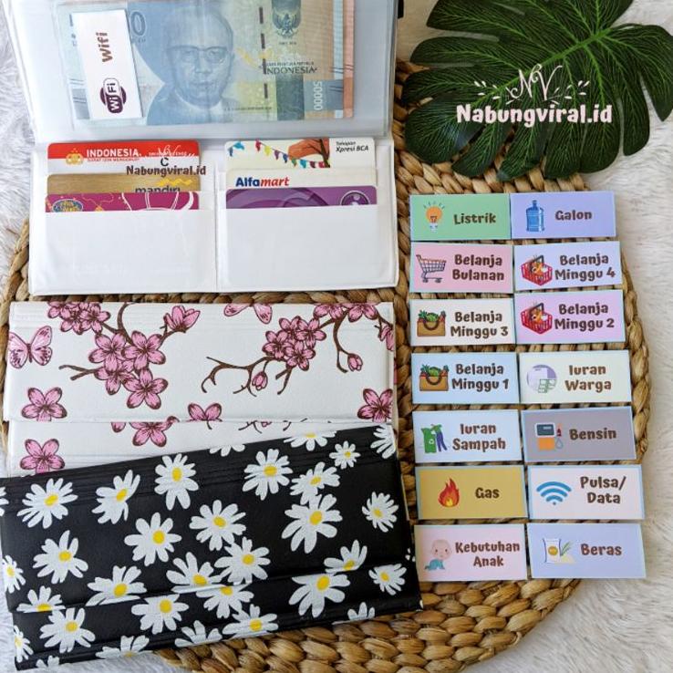 Tren Kekinian.. DOMPET DISIPLIN PENGATUR KEUANGAN wallet organizer dompet murah dompet pintar