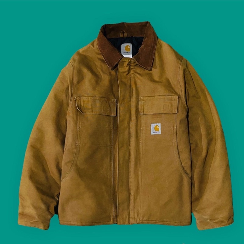 jaket carhartt traditional work detroit vintage second original