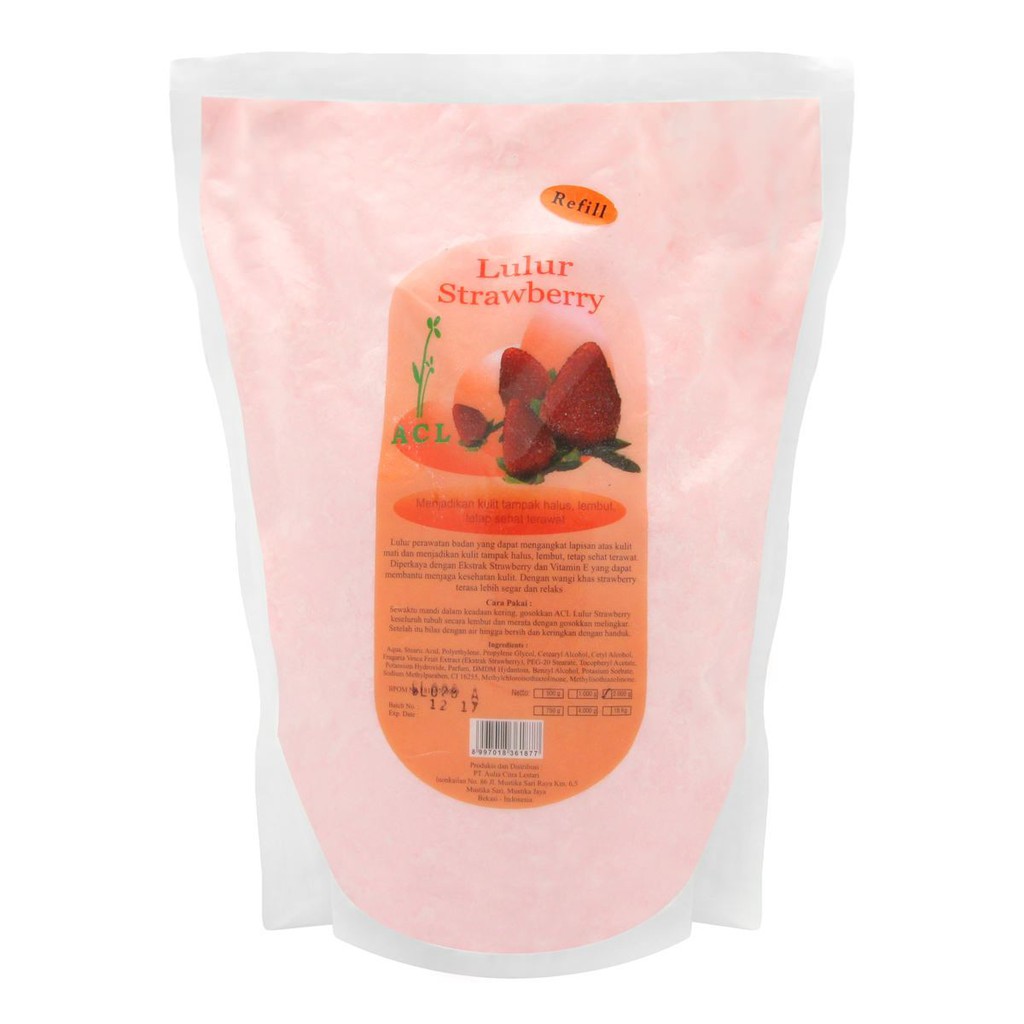 ACL – Lulur Strawberry Refill (2000 g)