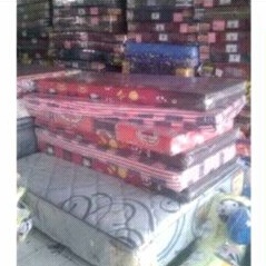 Kasur busa ranjang besi ukuran 100x200cm ekonomis dan bergaransi