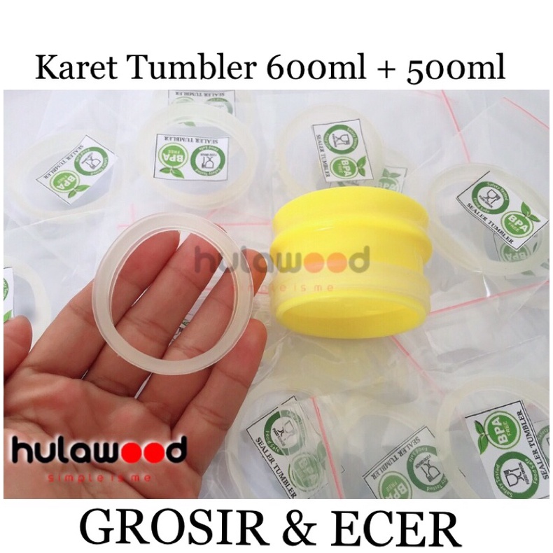 Karet Tumbler Biomini Karet Botol Biomini 600ml + 500ml [Grosir &amp; Ecer]