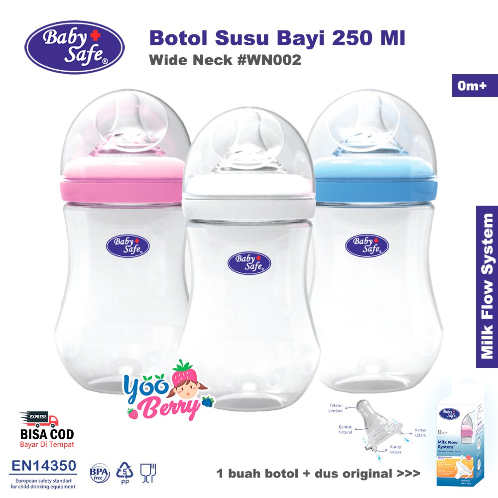 Baby Safe Milk Flow System 250ml 0m+