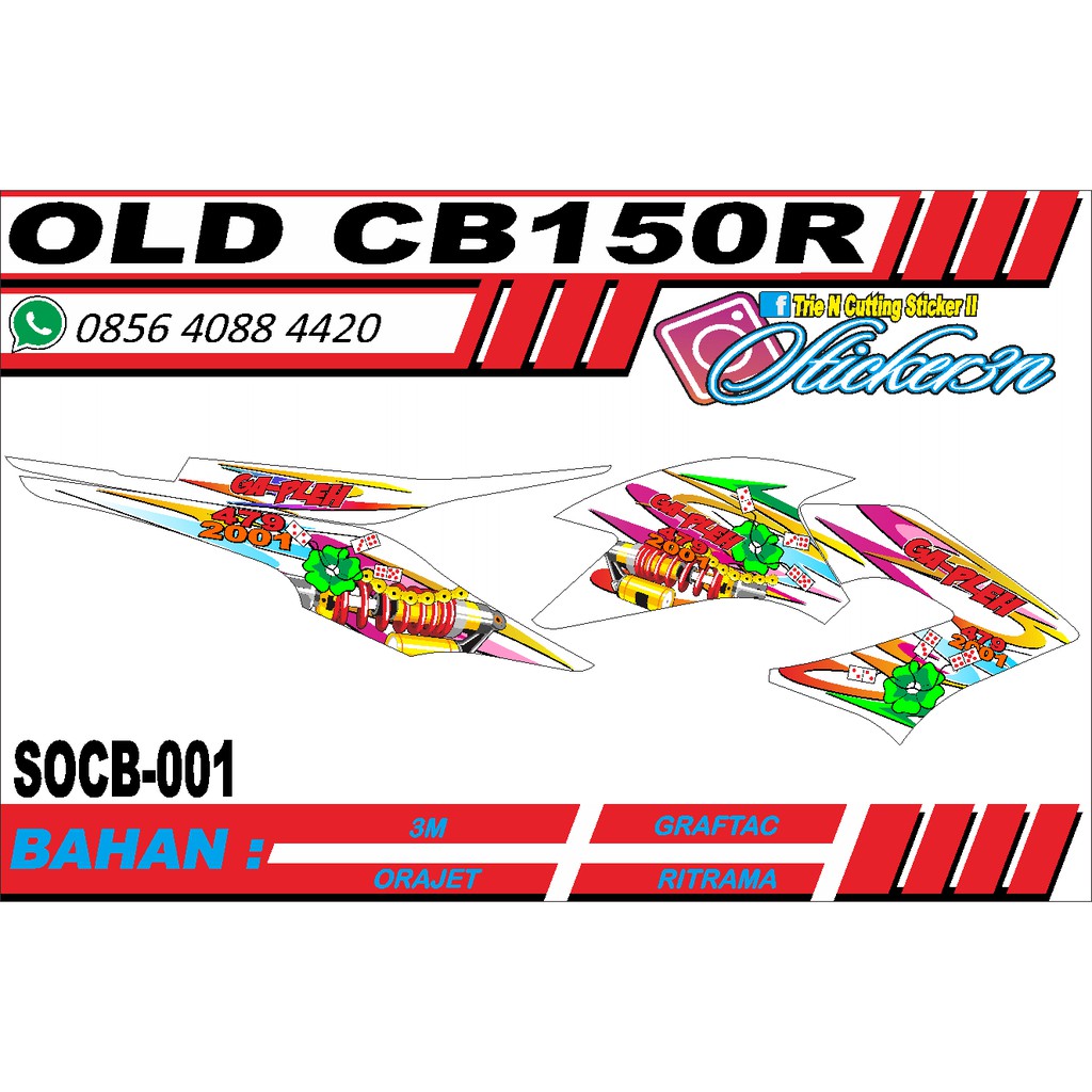 Stripping old CB 150 R, Stripping CB 150R lama bisa rubah warna dasar