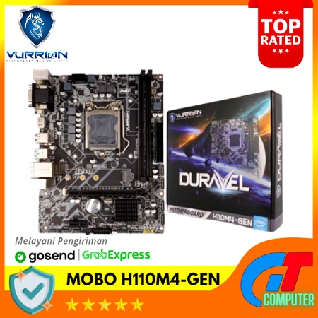 MAINBOARD / MOTHERBOARD / MOBO - VURRION MOBO DURAVEL H110M4-GEN