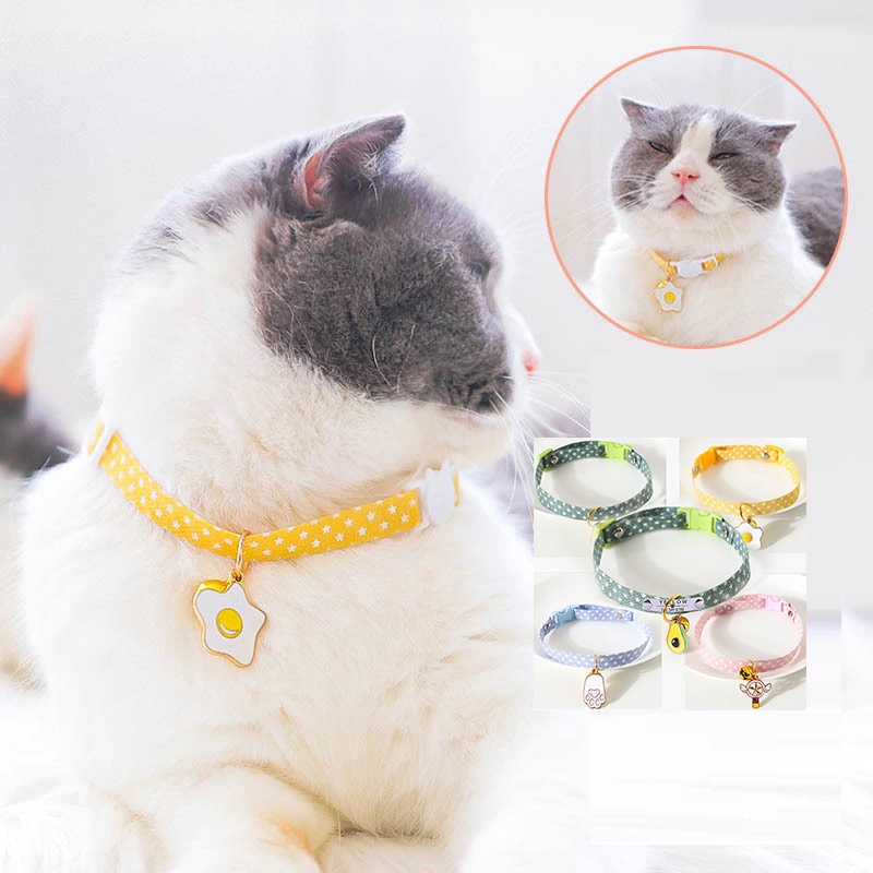 Kalung Kucing Mewah Dengan Liontin Lucu