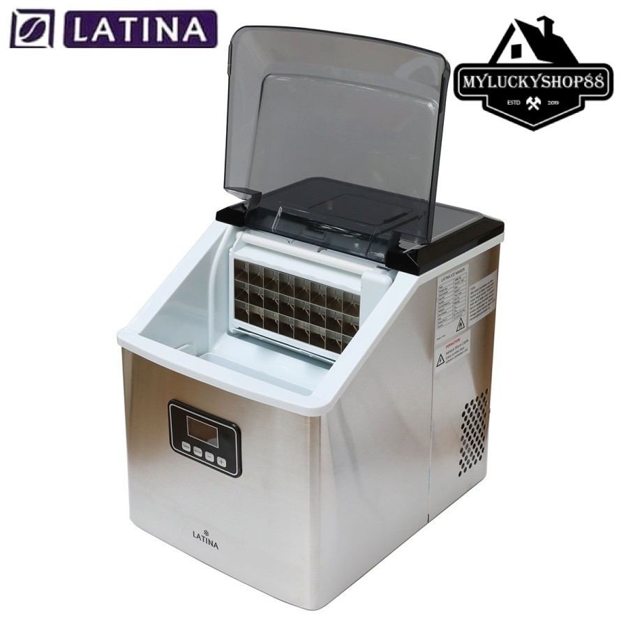 Latina Cubic-18 Automatic Ice Cube Machine - Mesin Pembuat Es Batu 18F