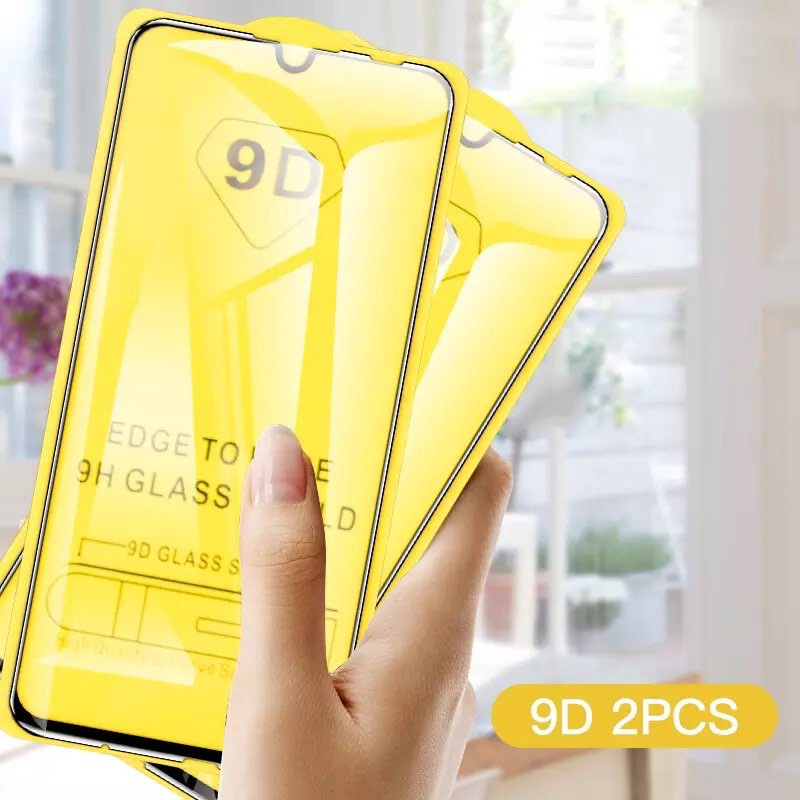 Casing Tempered Glass Oppo R9S A37 A57 A59 A71 A83 A1K A5S A3S A7 F5 F7 F9 F11 Pro Full Cover 9d