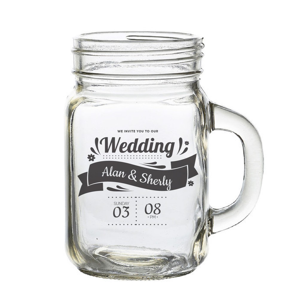 Gelas Drinking Jar Souvenir Custom